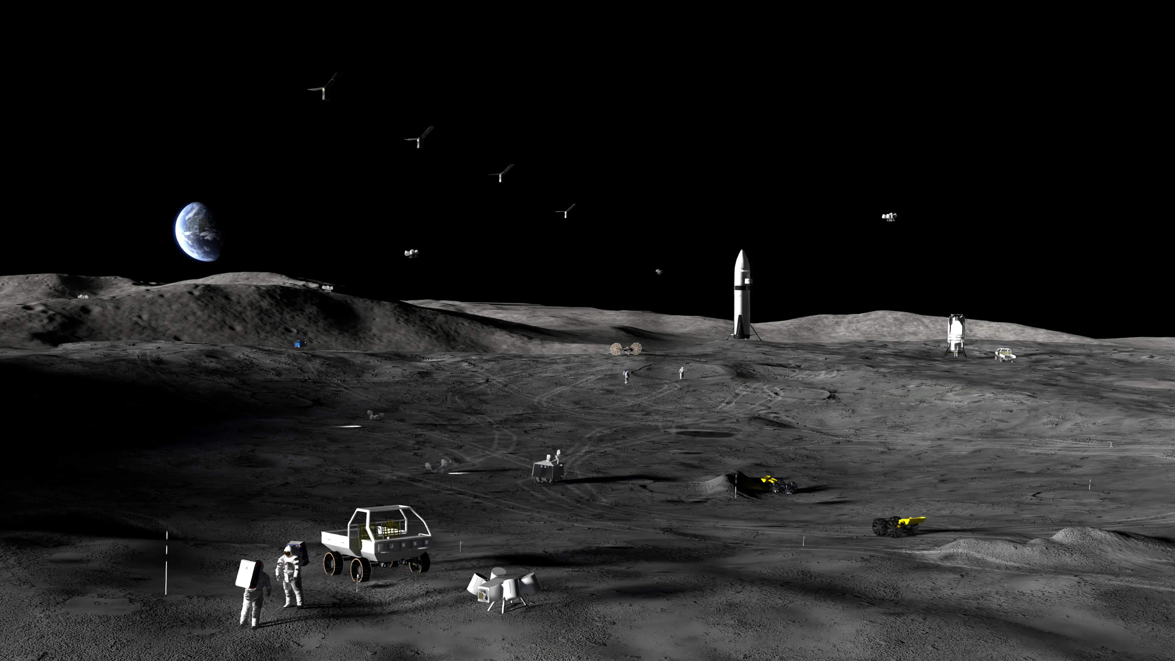 The Race for Lunar Infrastructure: The $566 Billion Opportunity